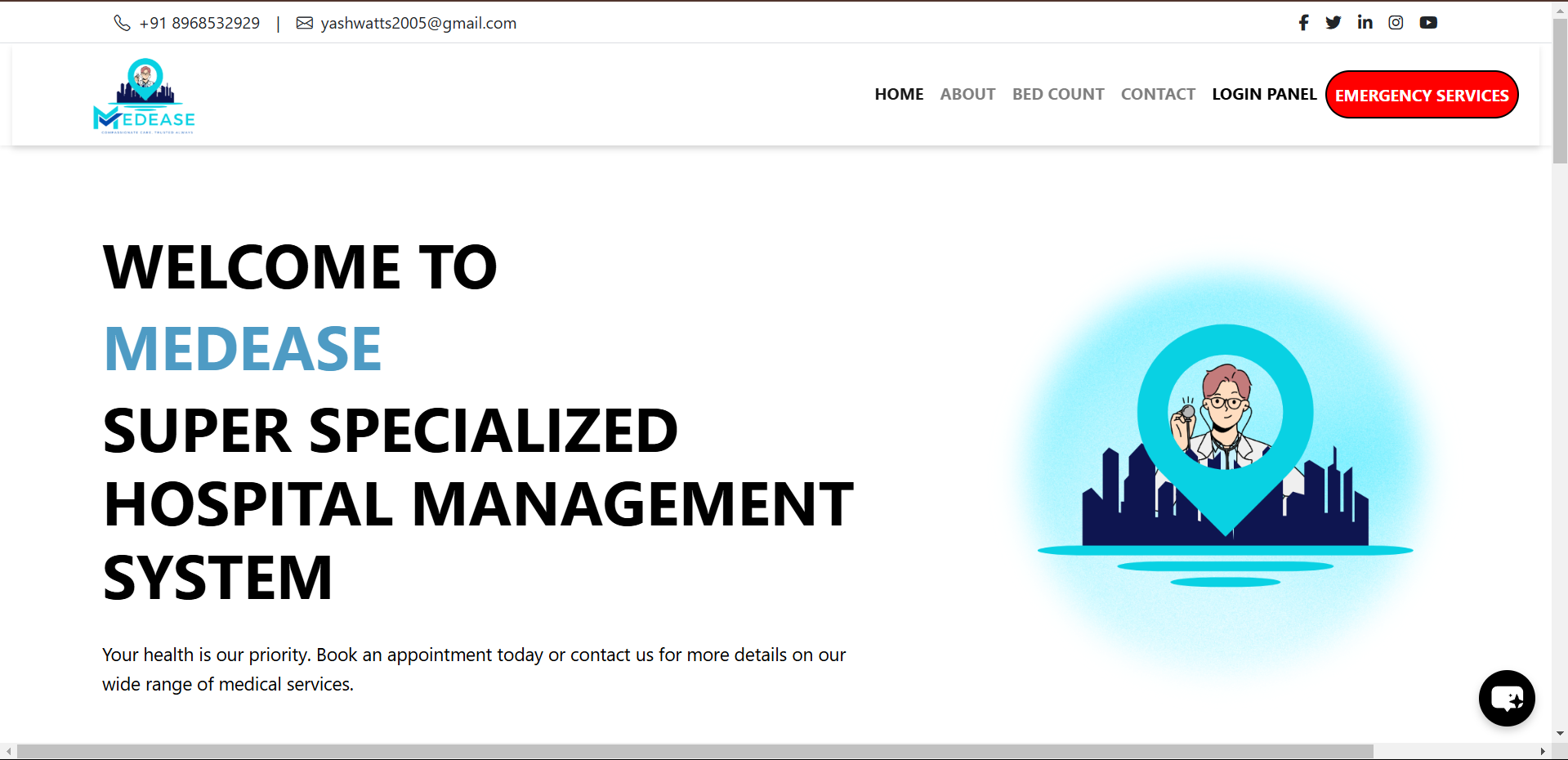 MedEase Healthcare Platform